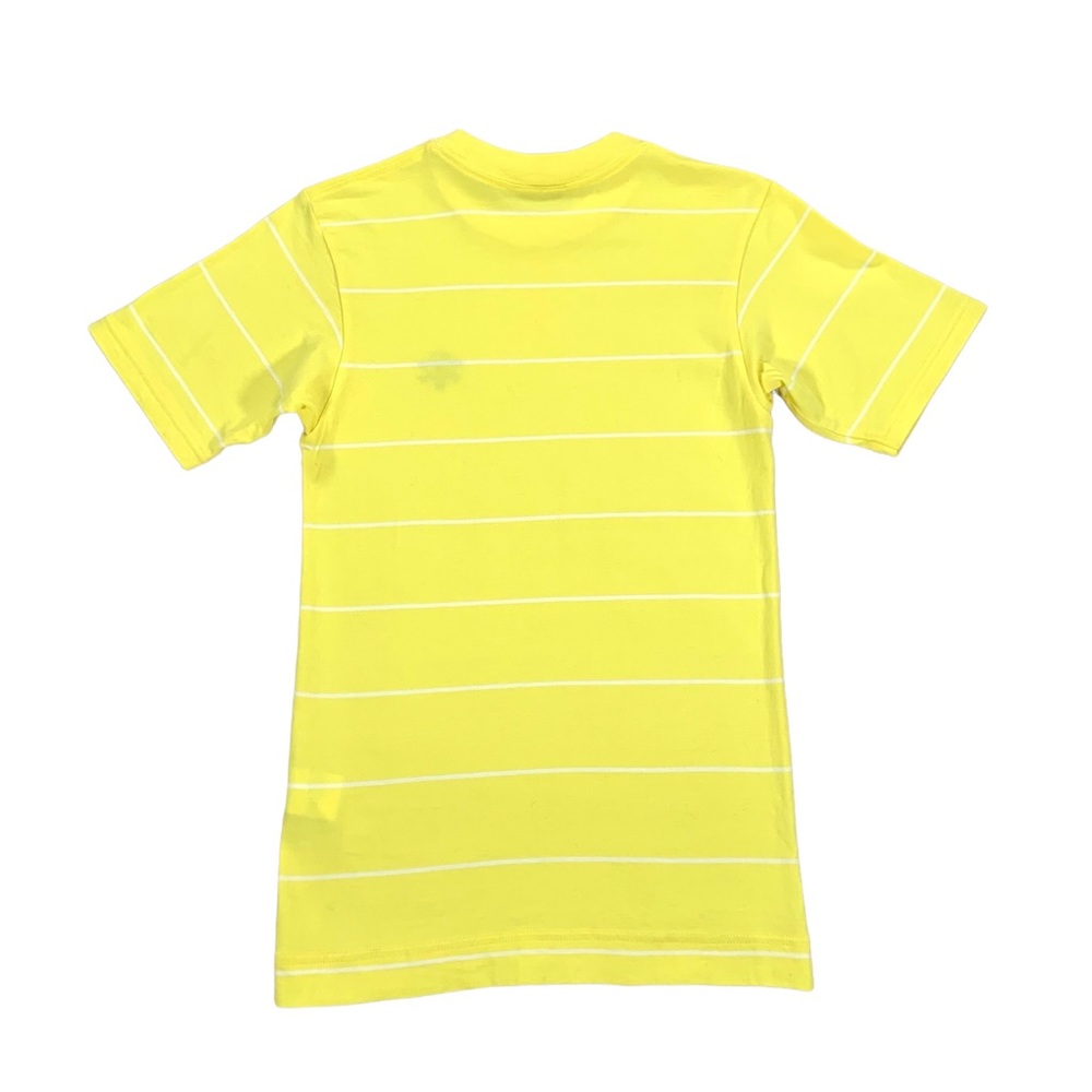 VTG Billionaire Boys Club Ice Cream Cones & Bones Yellow Striped T Shirt Size XS - Picture 3 of 5